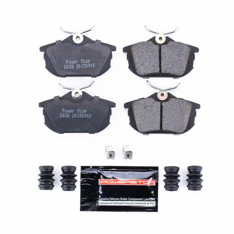 PowerStop 00-04 Volvo S40 Rear Z23 Evolution Sport Brake Pads w/Hardware