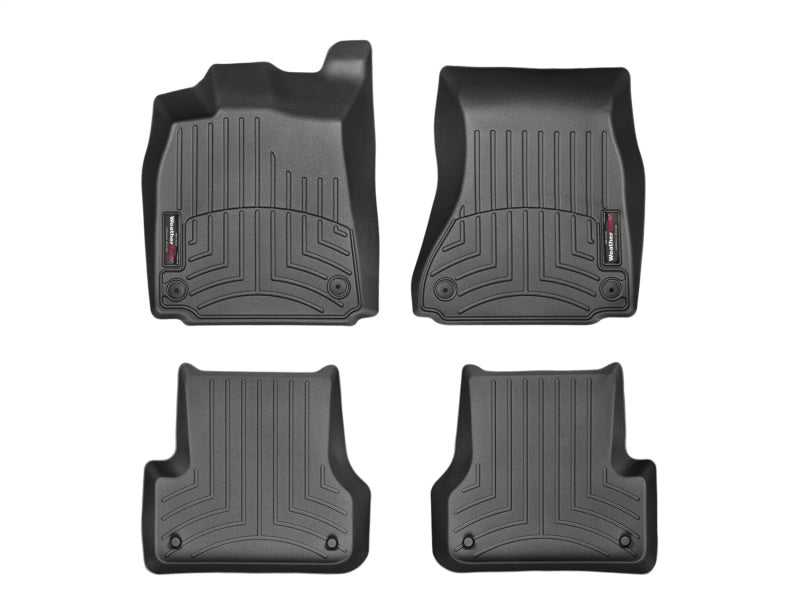 WeatherTech  12+ Audi A6/S6/A7 Front And Rear Floorliners - Black