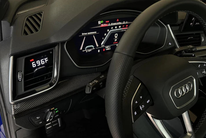 P3 Gauge Red / White - Audi Q5 / SQ5 B9 Type 80A