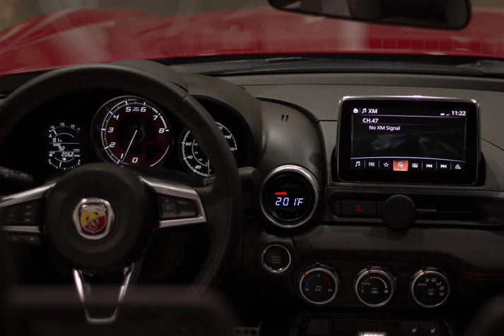 P3 Gauge Red / White - Fiat 124 Spider