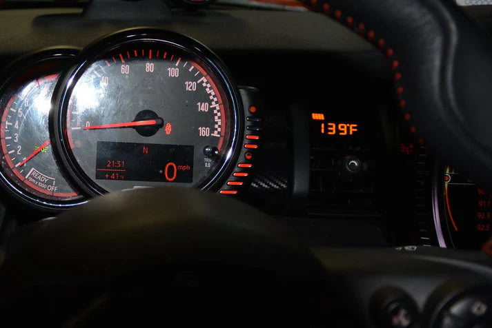 P3 Gauge Orange - Mini Cooper F55/F56/F57
