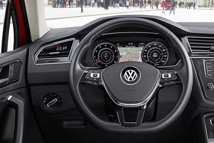 P3 Gauge Red / White - VW Tiguan MQB