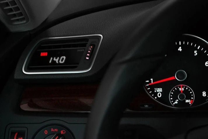 P3 Gauge Red / White - VW CC / Passat B6