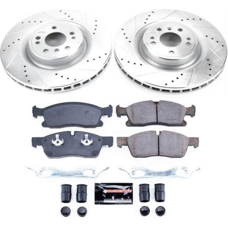 PowerStop 2016 Mercedes-Benz GLE300d Front Z23 Evolution Sport Brake Kit