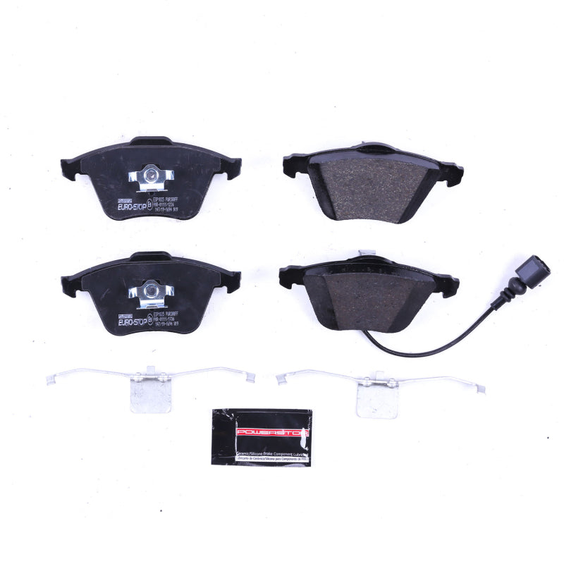 PowerStop 2008 Volkswagen R32 Euro-Stop ECE-R90 Front Brake Pads
