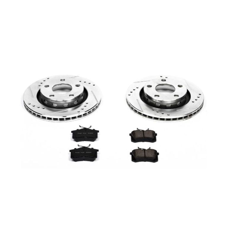 PowerStop 1999 Audi A8 Rear Z23 Evolution Sport Brake Kit