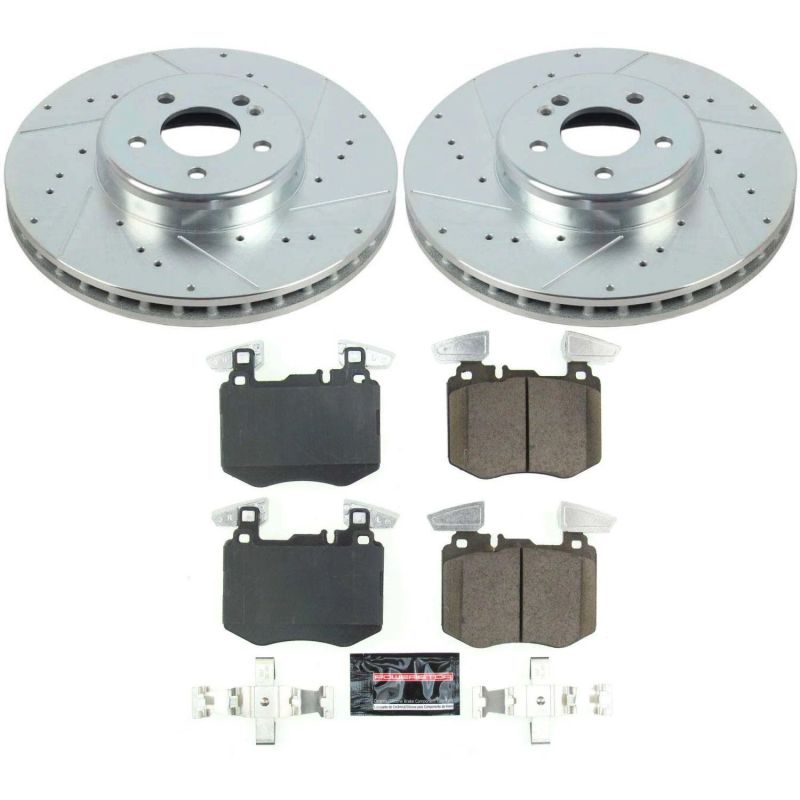 PowerStop 2019 Mercedes-Benz GLC300 Front Z23 Evolution Sport Brake Kit