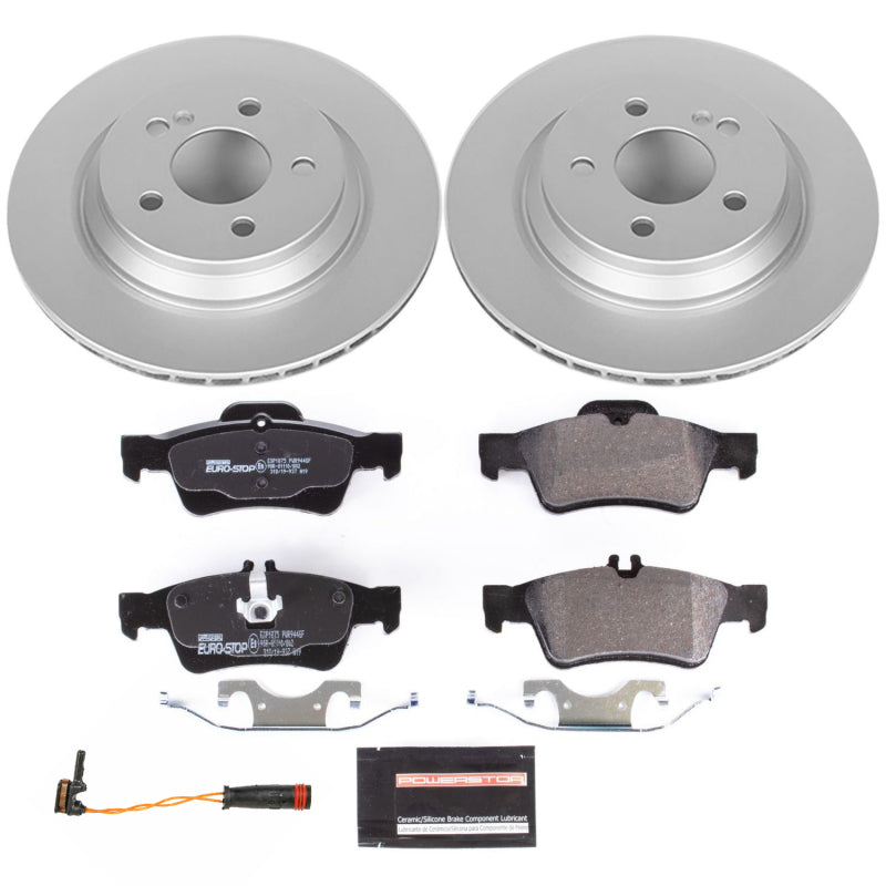 PowerStop 12-13 Mercedes-Benz S350 Rear Euro-Stop Brake Kit