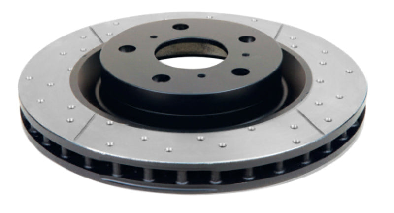 DBA 06-13 Mini Cooper R56 Front Slotted & Drilled Street Gold Series Rotor - DBA2526X