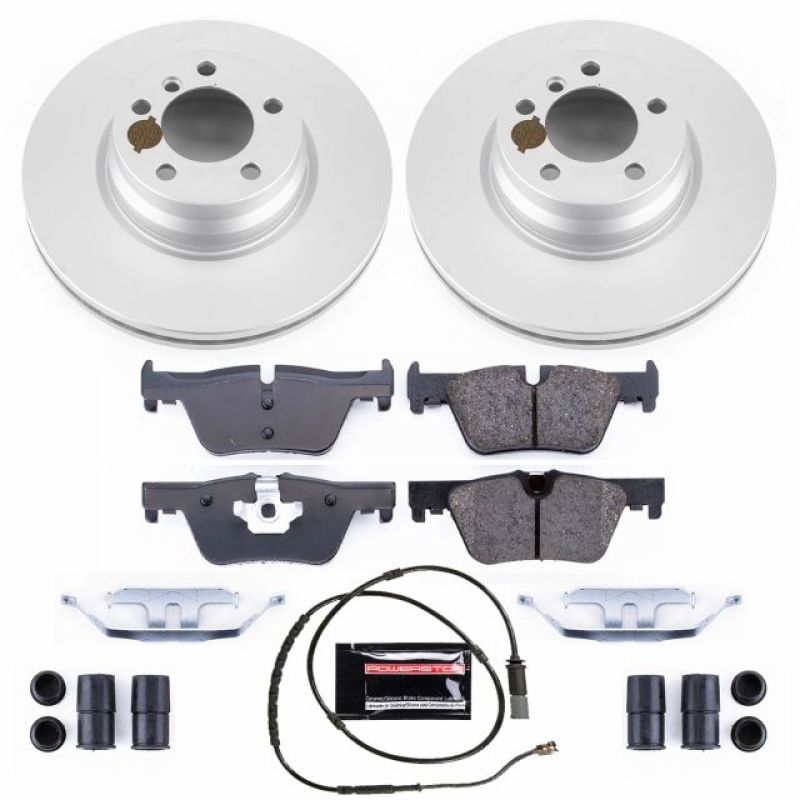 PowerStop 13-18 BMW 320i xDrive Rear Z23 Evolution Sport Coated Brake Kit