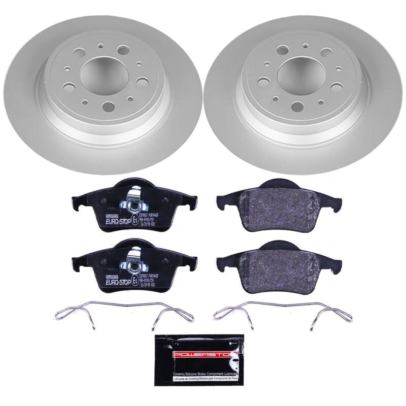 PowerStop 01-09 Volvo S60 Rear Euro-Stop Brake Kit