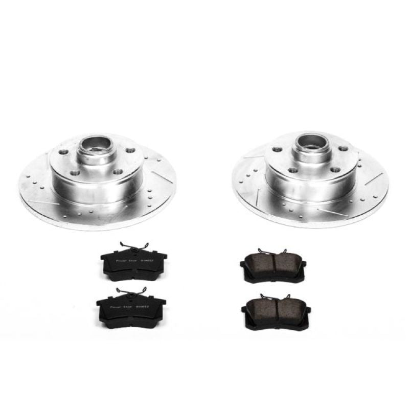 PowerStop 92-95 Volkswagen Corrado Rear Z23 Evolution Sport Brake Kit