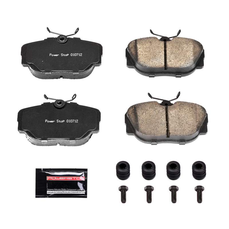PowerStop 1991 BMW 318i Front or Rear Z23 Evolution Sport Brake Pads w/Hardware