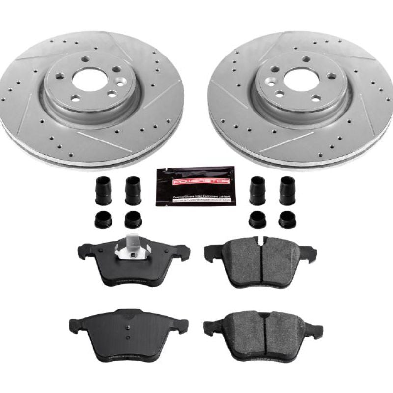 PowerStop 13-14 Volvo S60 Front Z23 Evolution Sport Brake Kit