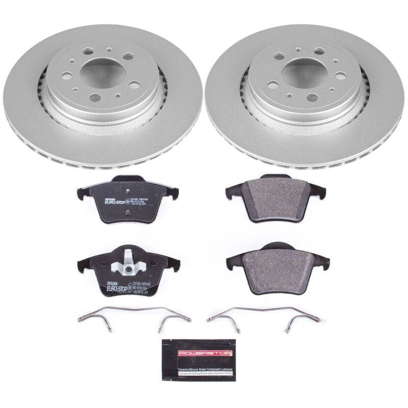 PowerStop 03-14 Volvo XC90 Rear Euro-Stop Brake Kit