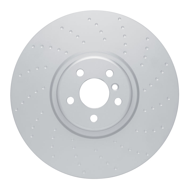 DFC 19-22 BMW X5 Right Front GeoSPEC Coated Rotor - Dimpled