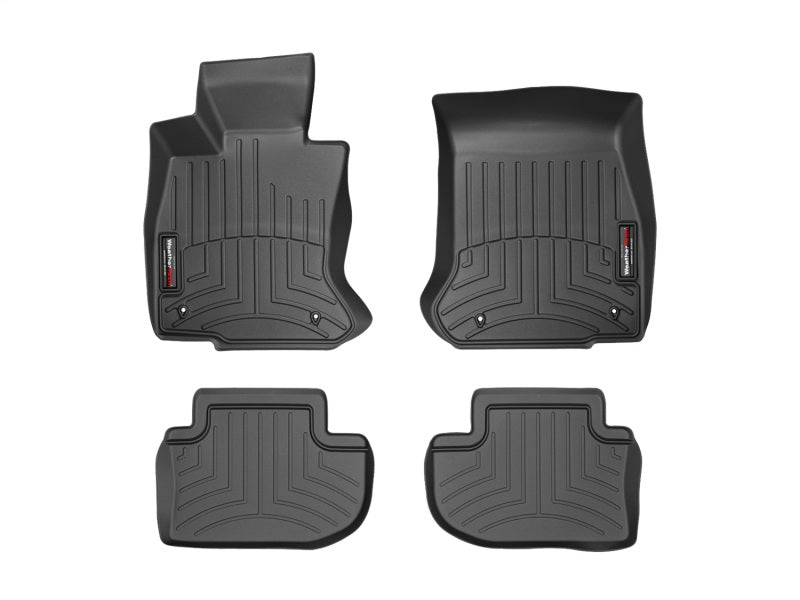 WeatherTech  12+ Bmw 6-Series Front And Rear Floorliners - Black