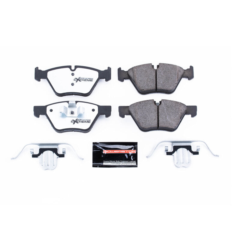 PowerStop 08-13 BMW 128i Front Z26 Extreme Street Brake Pads w/Hardware