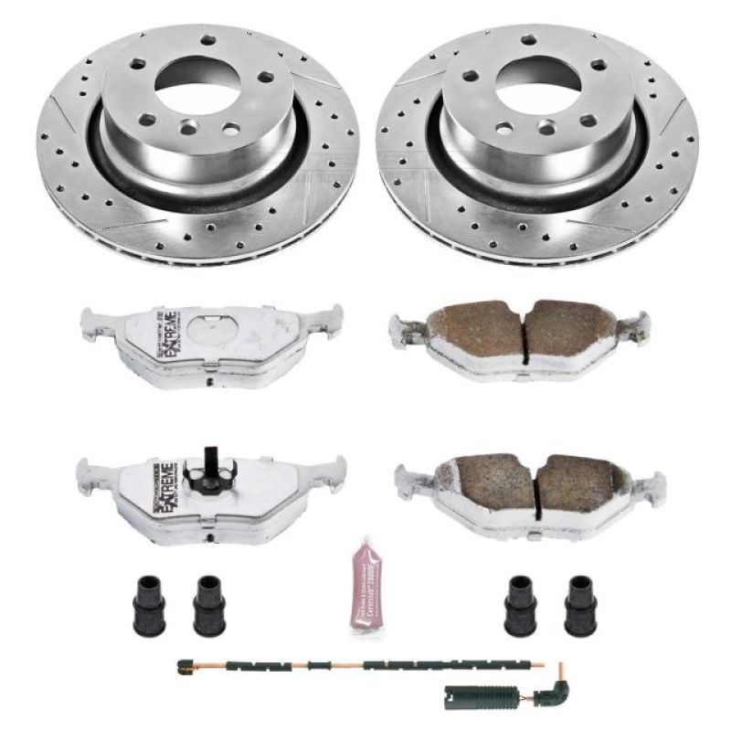 PowerStop 03-08 BMW Z4 Rear Z26 Street Warrior Brake Kit