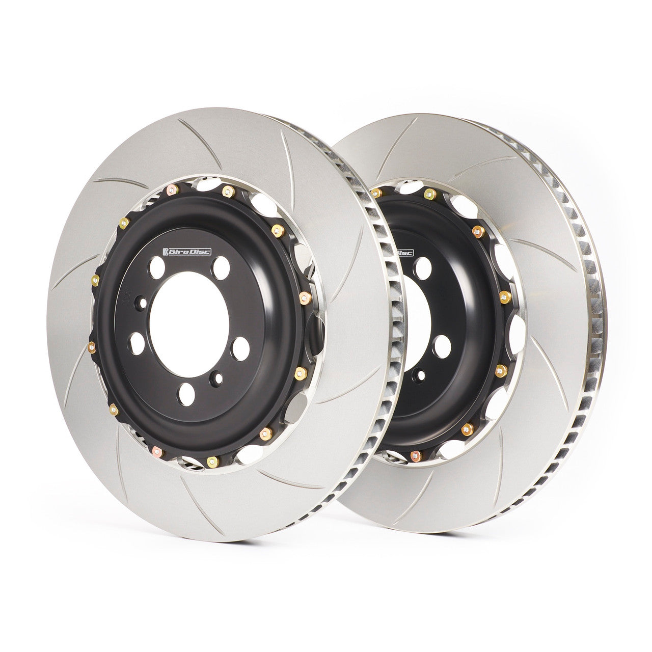 GiroDisc Front Rotors Slotted - VW/Audi MK8 Golf R and 8Y S3