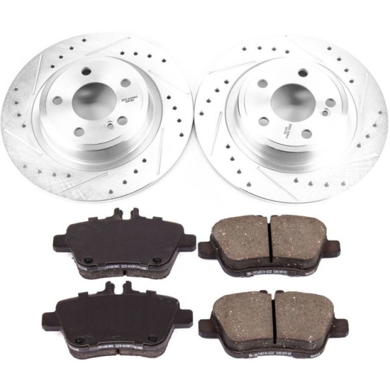 PowerStop 2017 Mercedes-Benz SLC300 Rear Z23 Evolution Sport Brake Kit