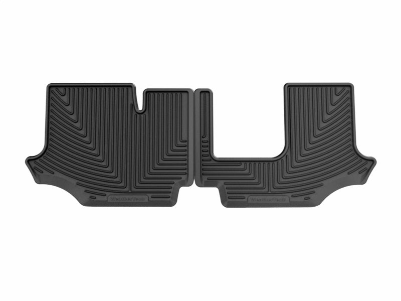 WeatherTech 06-12 Mercedes-Benz R-Class Rear All Weather Floor Mats - Black