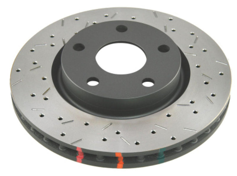 DBA 06-15 Audi Q7 Rear Drilled & Slotted 4000 Series Rotor - DBA42245XS