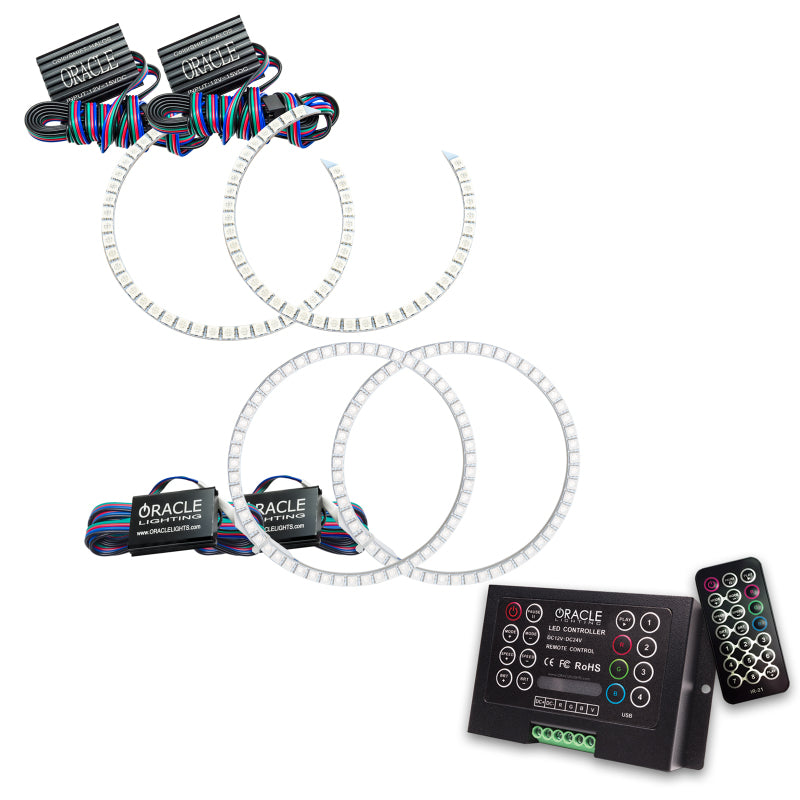 Oracle Lighting Oracle BMW 7 Series 06-08 Halo Kit - ColorSHIFT w/ 2.0 Controller