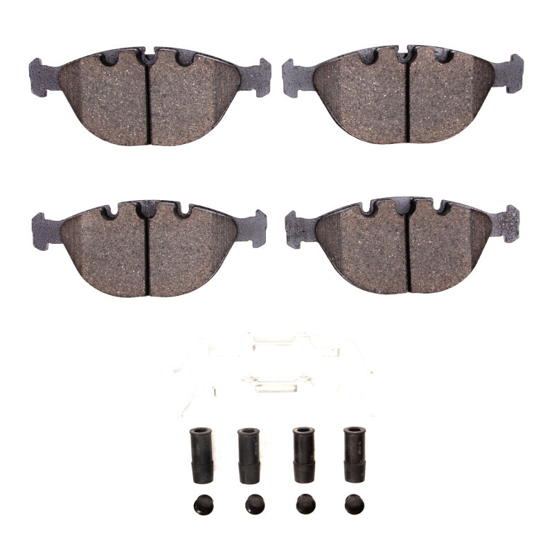 DFC 02-06 BMW X5 Front 5000 Advanced Low Metallic Brake Pads and Hardware Kit