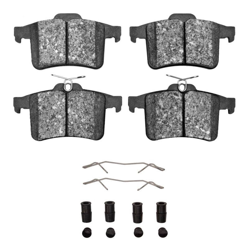 DFC 10-19 Jaguar XJR575 Rear 5000 Advanced Low Metallic Brake Pads and Hardware Kit