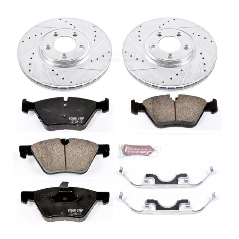 PowerStop 2005 Jaguar S-Type Front Z23 Evolution Sport Brake Kit