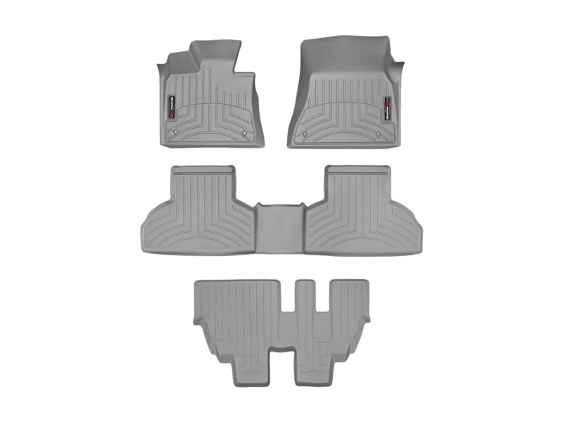 WeatherTech  14+ Bmw X5 Front/Rear/And Rear Floorliners - Grey