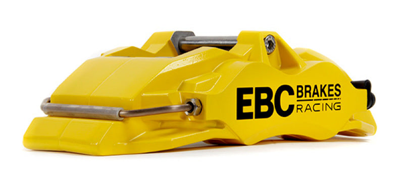EBC Racing 13-22 Volkswagen Golf GTI MK7/MK8/MK8.5 2.0T Yellow Apollo-6 Front Left Caliper