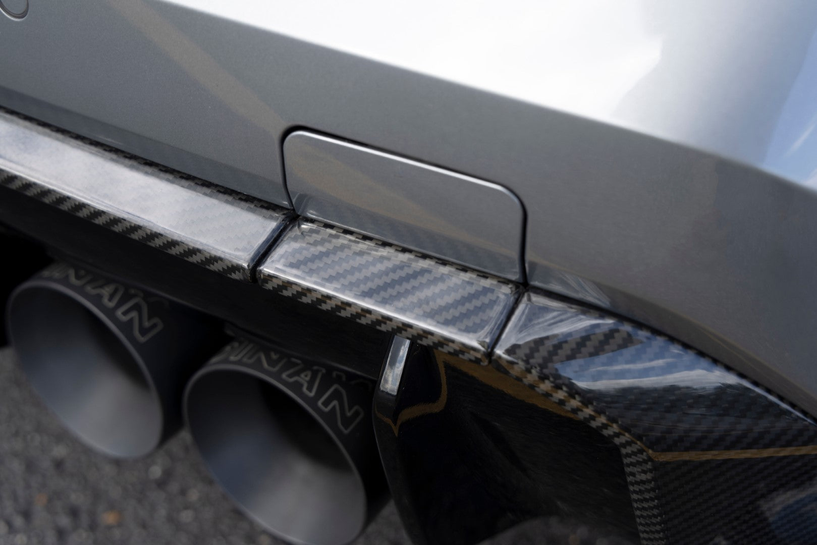 DINAN Carbon Fiber Rear Diffuser Surround - G80/G82/G83 BMW M3/M4