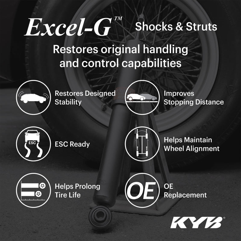 KYB Shocks & Struts Excel-G Rear CHEVROLET Luv 1980-82 DODGE D50 Pickup 1982-93 DODGE Raider 1987-89