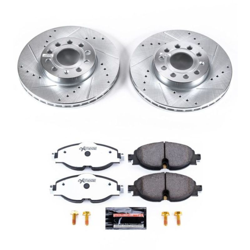 PowerStop 15-18 Audi A3 Front Z26 Street Warrior Brake Kit