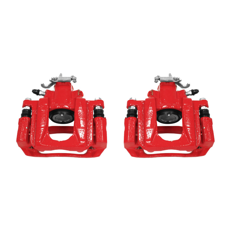 PowerStop 08-16 Chrysler Town & Country Rear Red Calipers w/Brackets - Pair