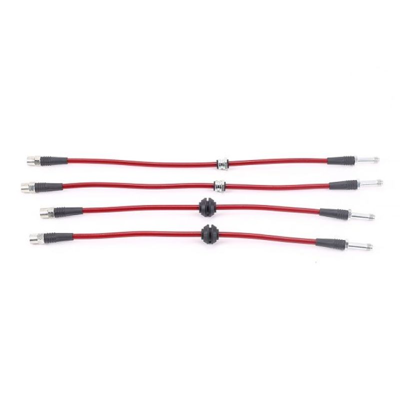 PowerStop 01-05 BMW 320i Front & Rear SS Braided Brake Hose Kit