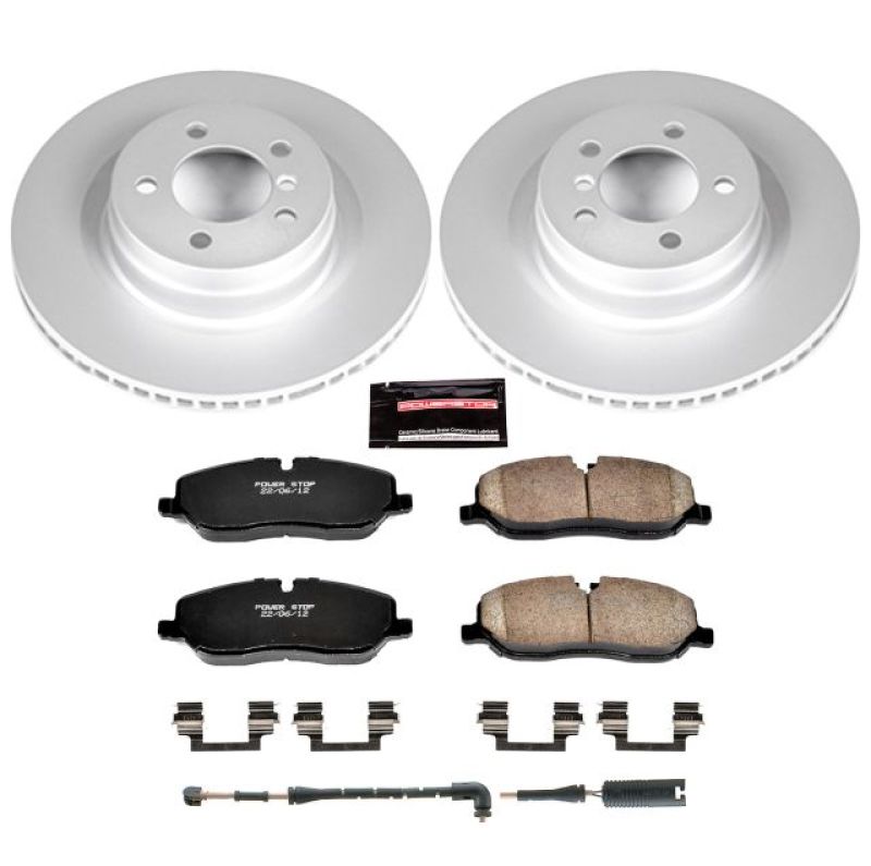 PowerStop 06-09 Land Rover Range Rover Front Z23 Evolution Sport Coated Brake Kit