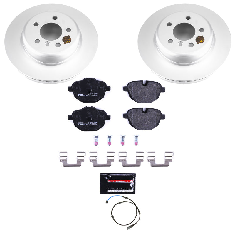 PowerStop 11-16 BMW 528i Rear Euro-Stop Brake Kit
