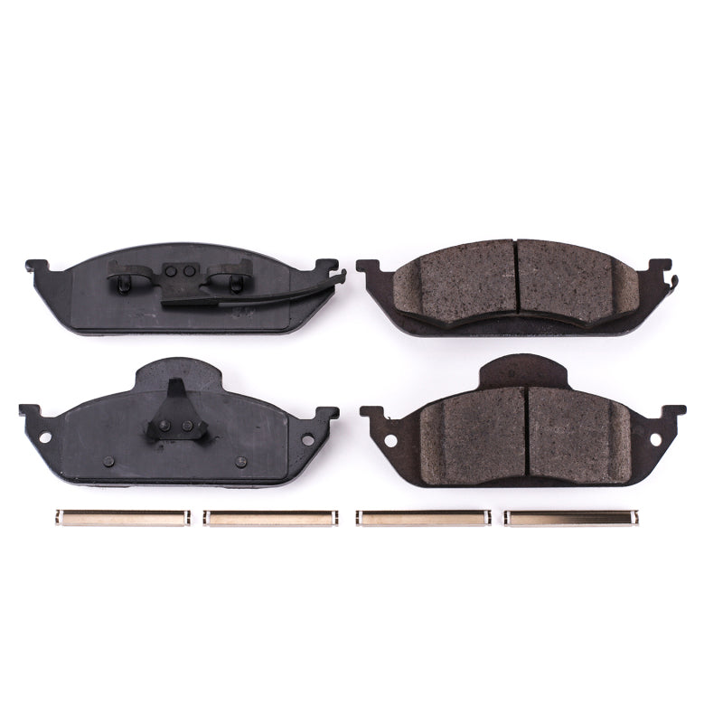 PowerStop 98-03 Mercedes-Benz ML320 Front Z17 Evolution Ceramic Brake Pads w/Hardware