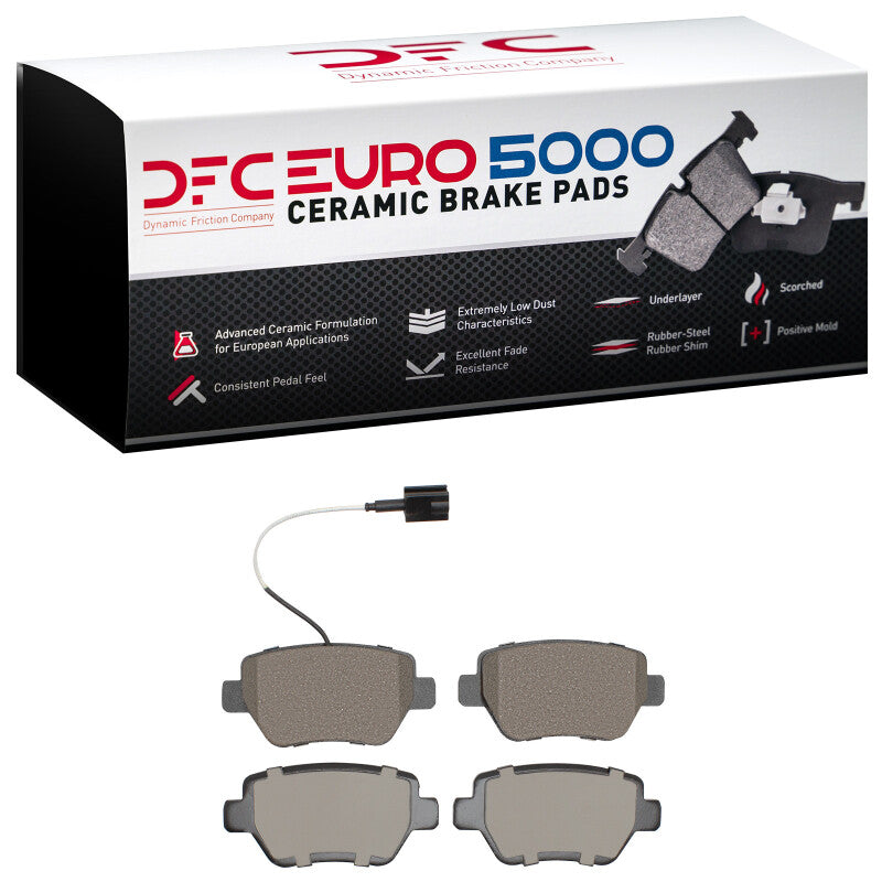 DFC 14-16 Maserati Ghibli Rear Euro 5000 Ceramic Brake Pads