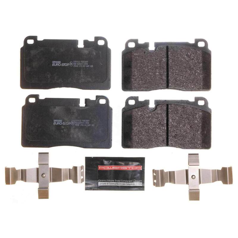 PowerStop 13-17 Audi Q5 Euro-Stop ECE-R90 Front Brake Pads