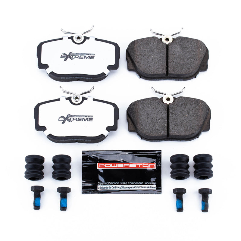 PowerStop 1991 BMW 318i Front or Rear Z26 Extreme Street Brake Pads w/Hardware