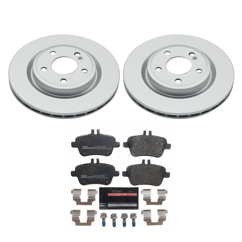 PowerStop 14-19 Mercedes-Benz CLA250 Rear Euro-Stop Brake Kit