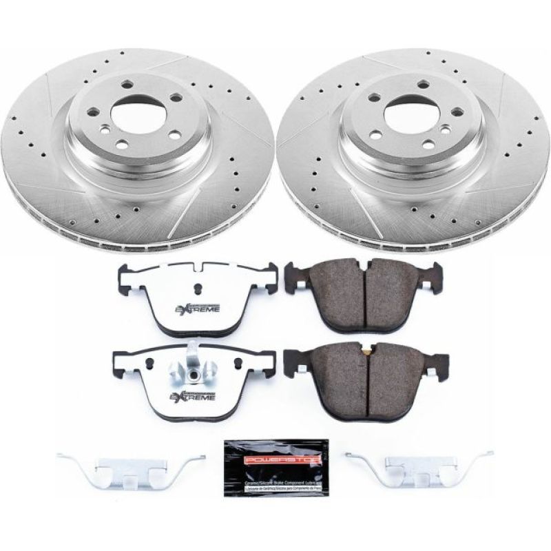 PowerStop 09-10 BMW 750i Rear Z26 Street Warrior Brake Kit