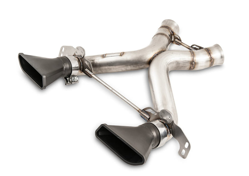 AWE Tuning Performance Exhaust Black Tips - McLaren 650S