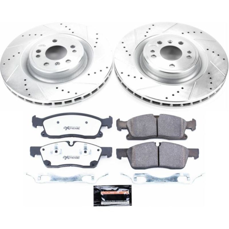 PowerStop 2016 Mercedes-Benz GLE300d Front Z36 Truck & Tow Brake Kit