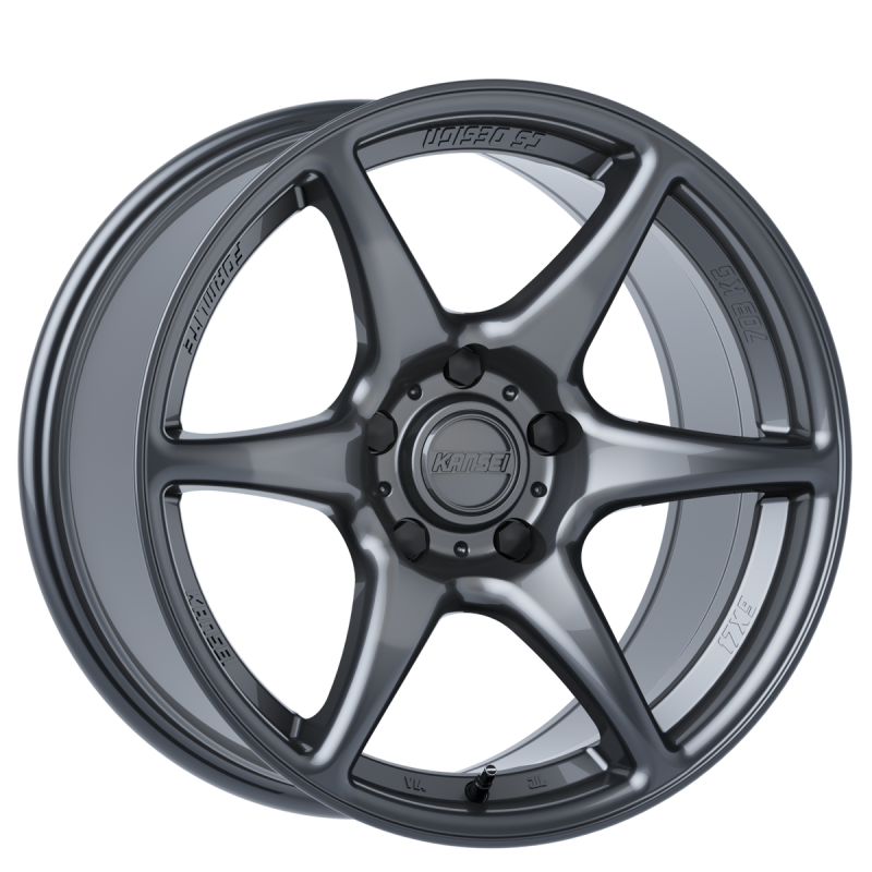 Kansei Wheels Kansei K11G Tandem 17x9in / 5x114.3 BP / 22mm Offset / 73.1mm Bore - Gunmetal Wheel