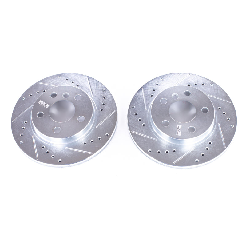 PowerStop 14-18 BMW i3 Front Evolution Drilled & Slotted Rotors - Pair